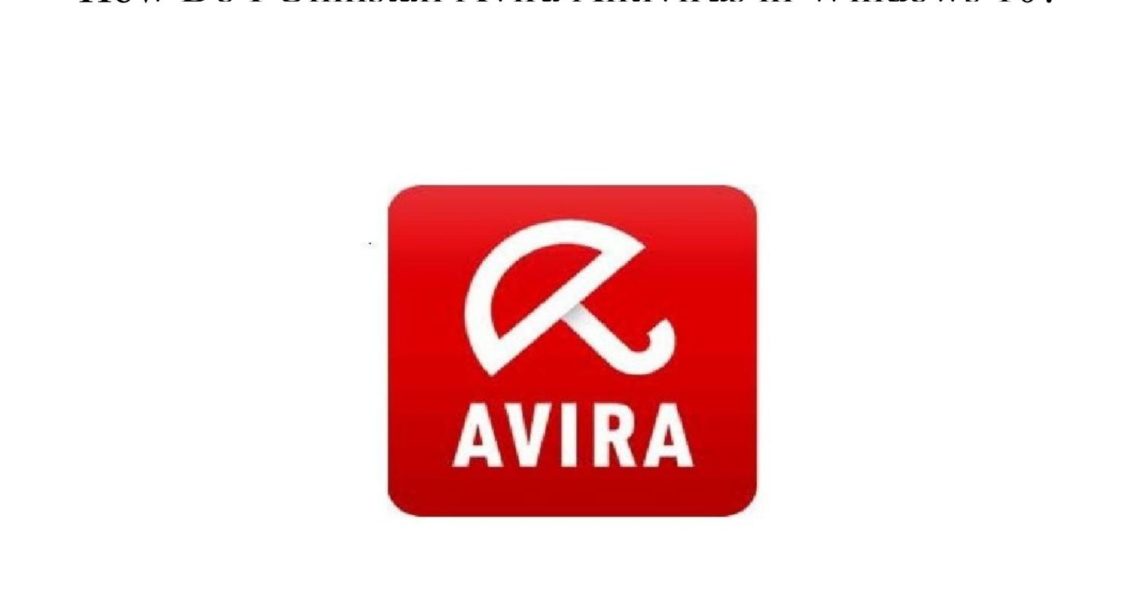 avira uninstall tool win7