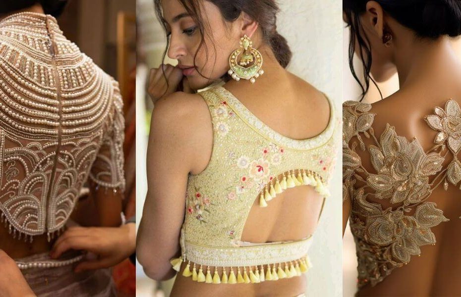 Classic Blouse Designs by Mirnalini Ravi For Newlyweds